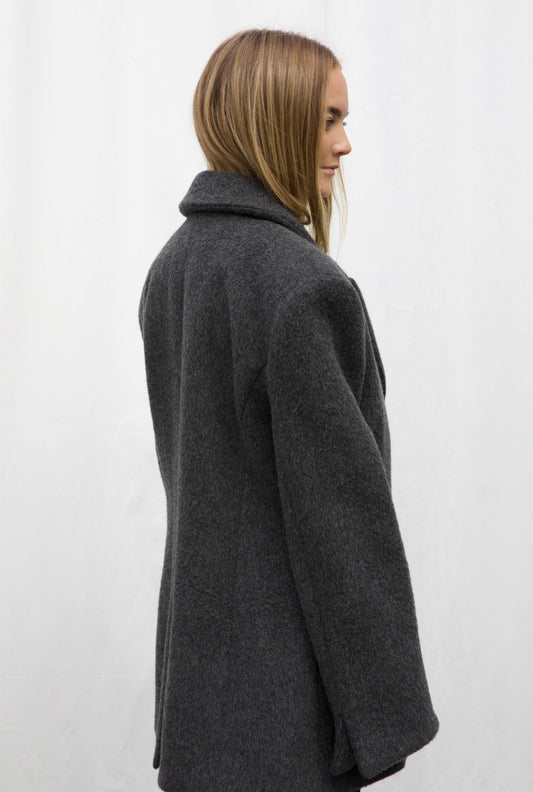 SUH Merino Wool Blazer - Grey