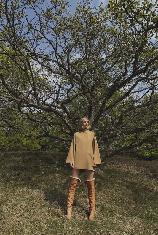 SEOUL Cotton Coat - Cappucino