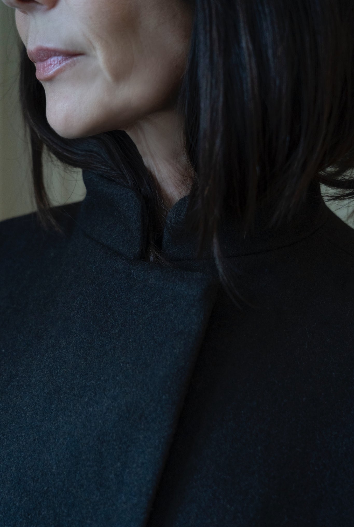 SEOUL Wool Coat - Chestnut Brown