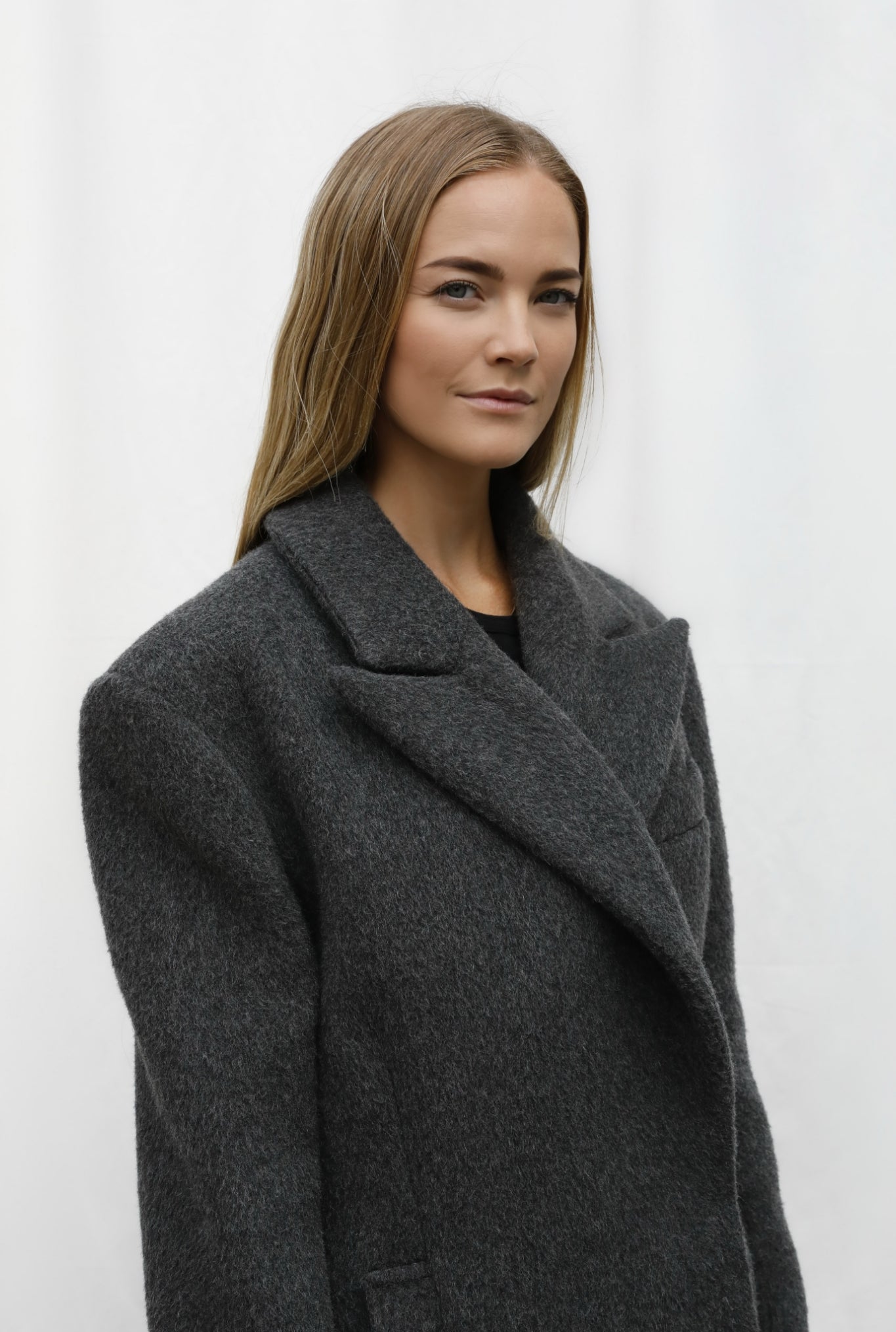 SUH Merino Wool Blazer - Grey