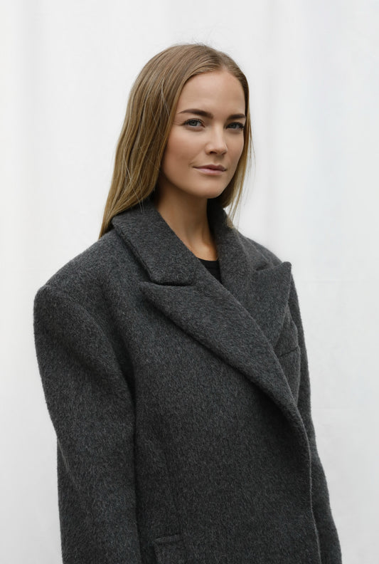 SUH Merino Wool Blazer - Brown