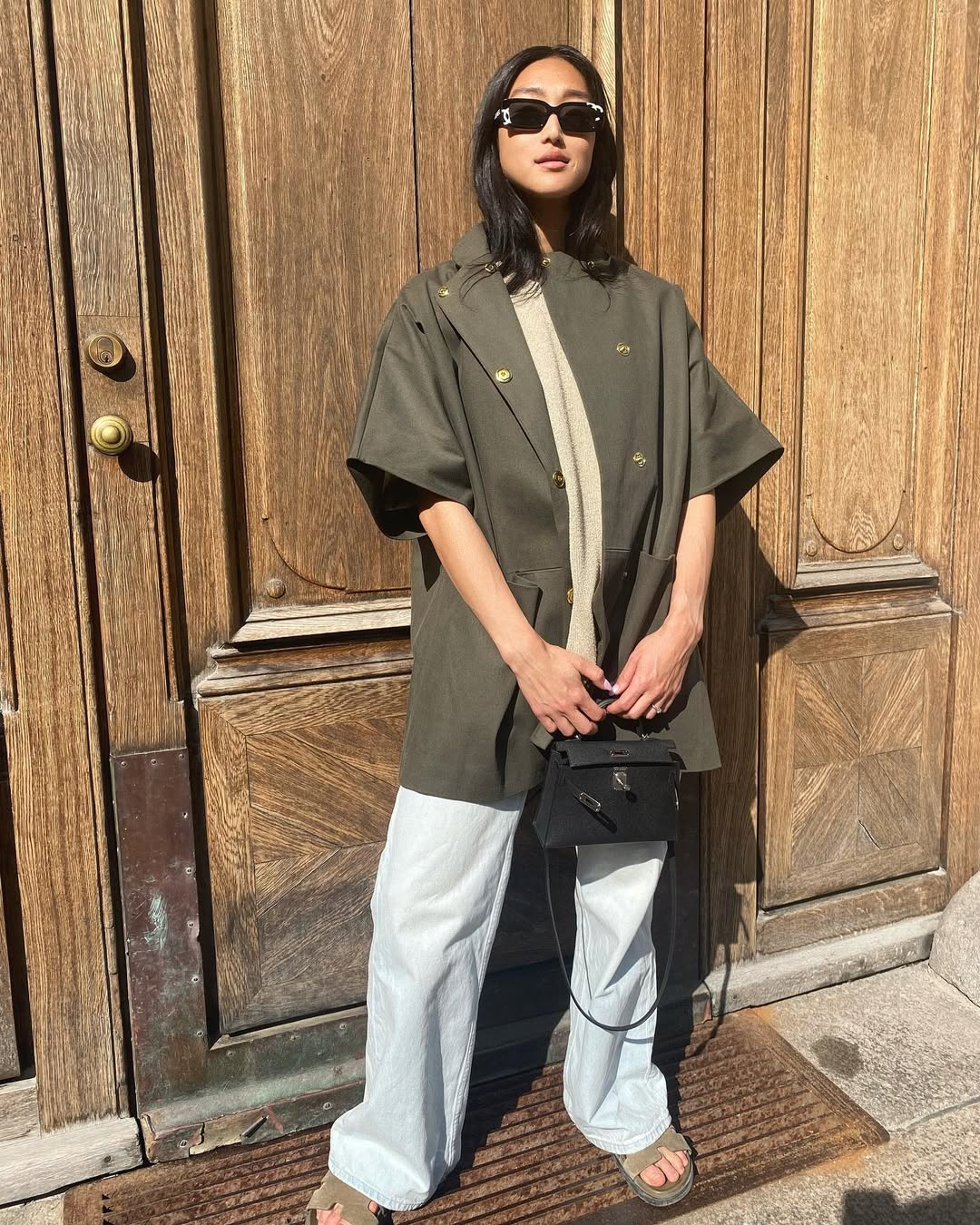 Short MOK Cotton Coat - Army