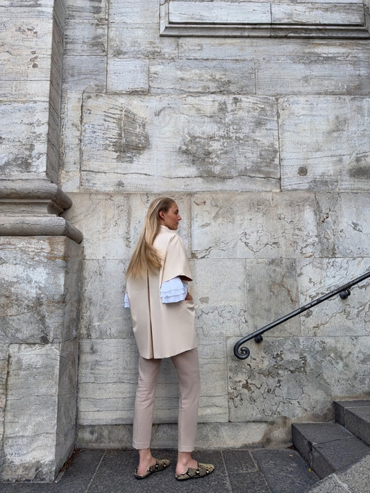 Short Mok coat - Crème