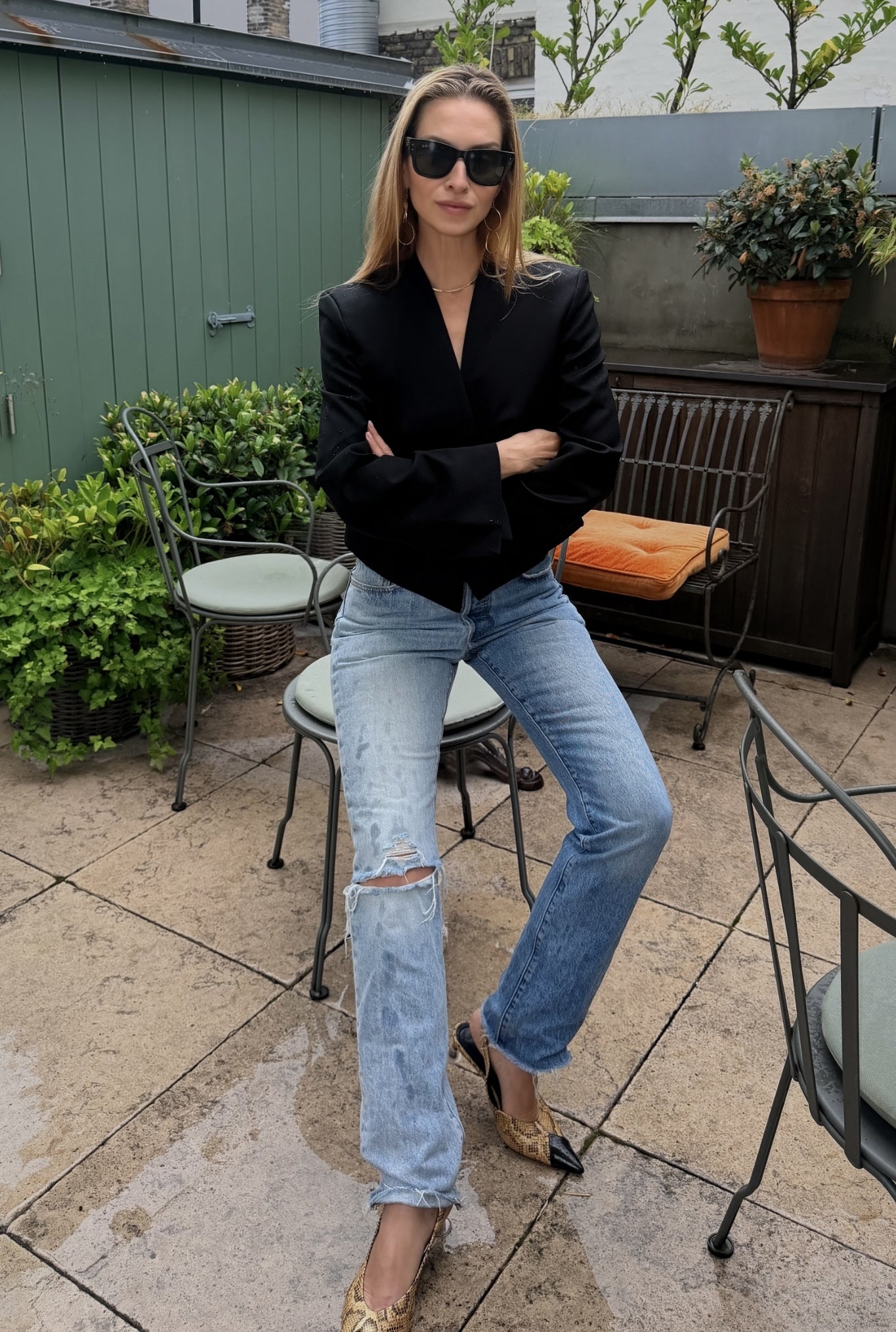 NEW - LIU Wool Blazer