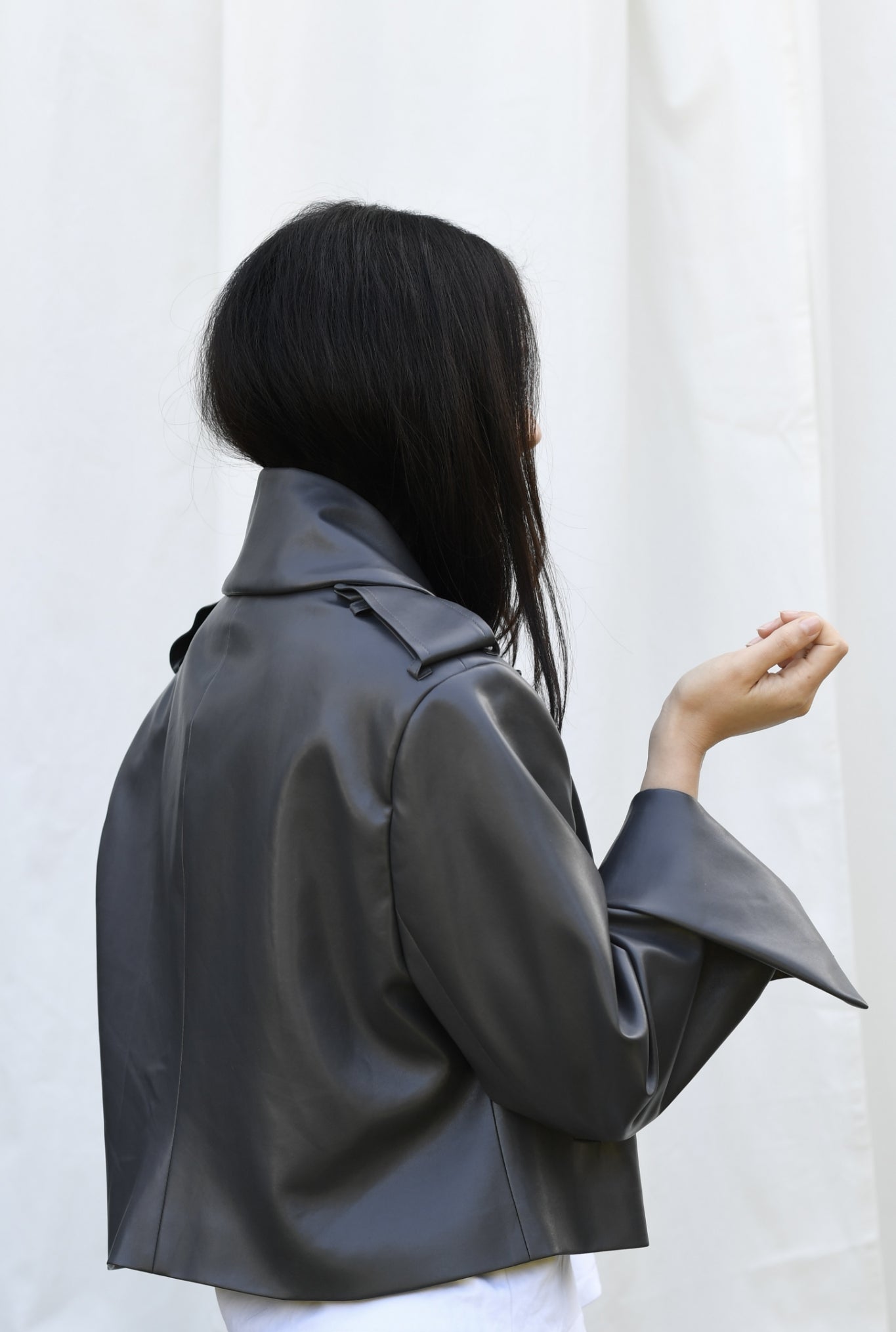 Kumi - Faux skin jacket