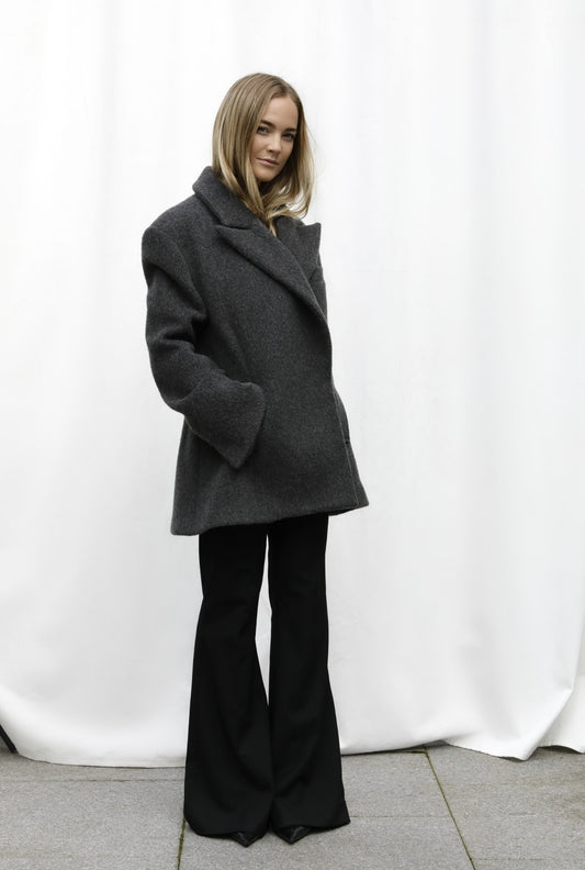SUH Merino Wool Blazer - Grey