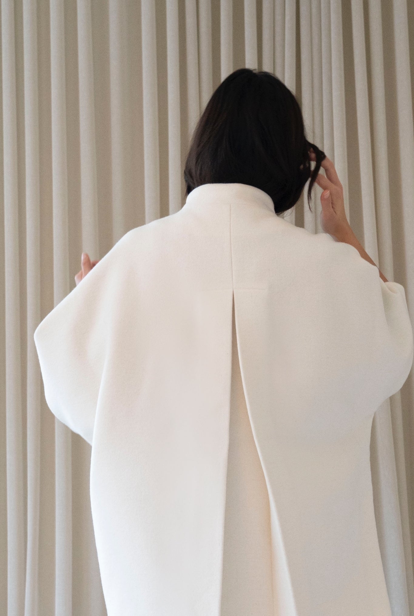 Long Mok wool coat