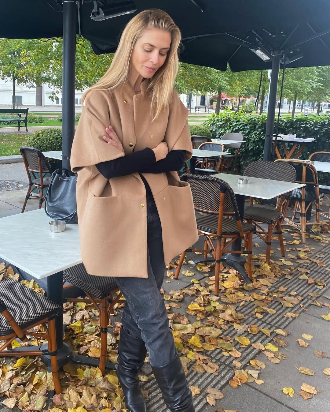 Short MOK Wool Coat - Camel